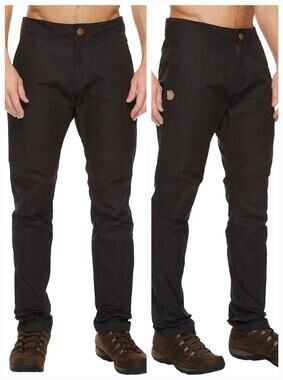 Fjällräven Sörmland Tapered Trousers Grey G-1000 Silent Eco Fabric Men's 30 - 31